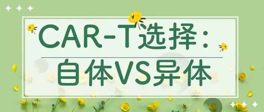CAR-T选择：自体VS异体