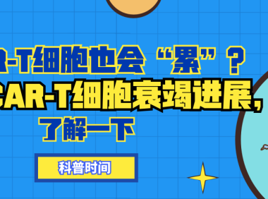科普时间 | CAR-T细胞也会“累”？抑制CAR-T细胞衰竭进展，了解一下
