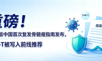 重磅！2026版中国首次复发骨髓瘤指南发布，CAR-T被写入前线推荐